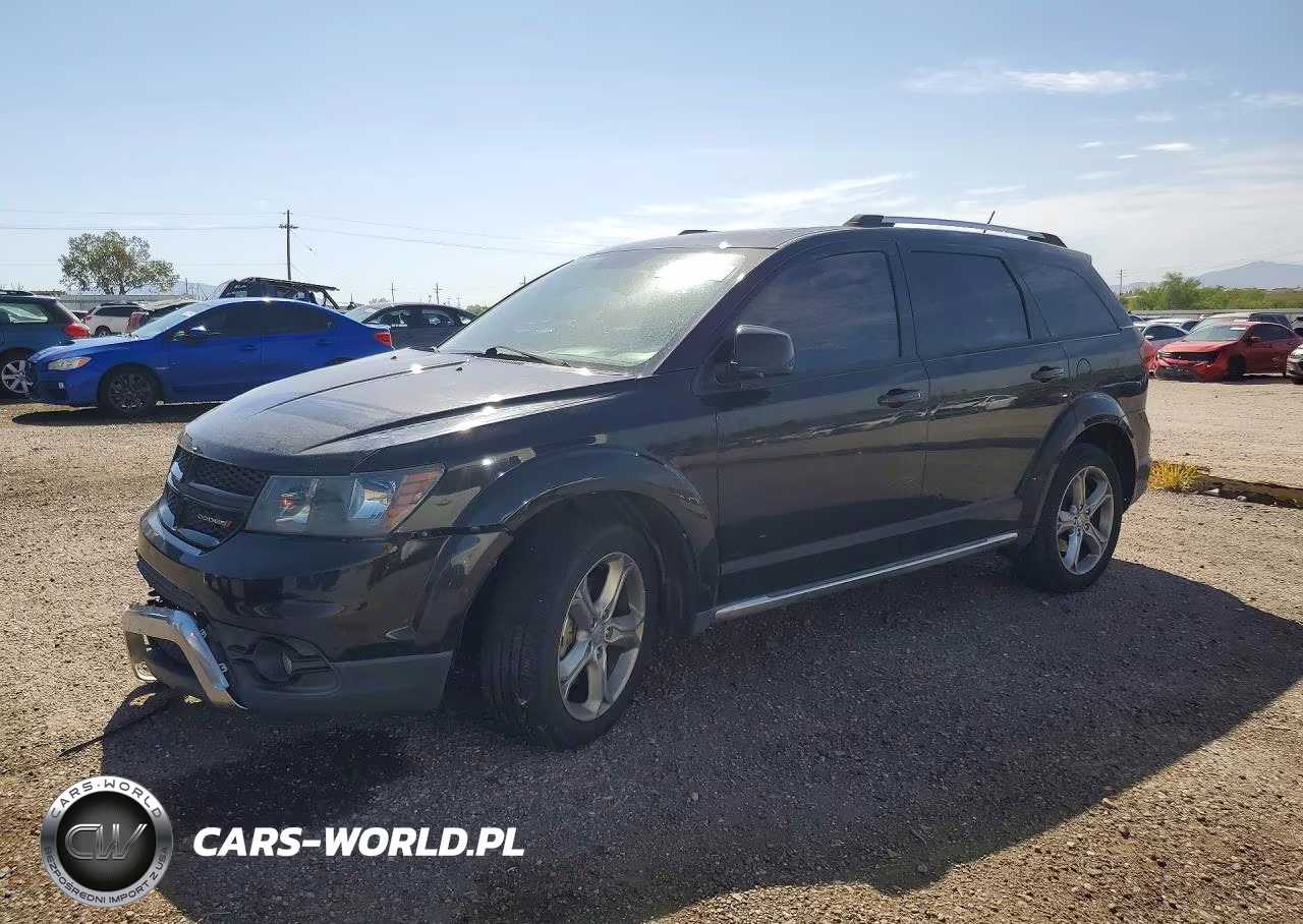 2017 Dodge Journey Crossroad VIN:3C4PDCGG2HT555618 - 1