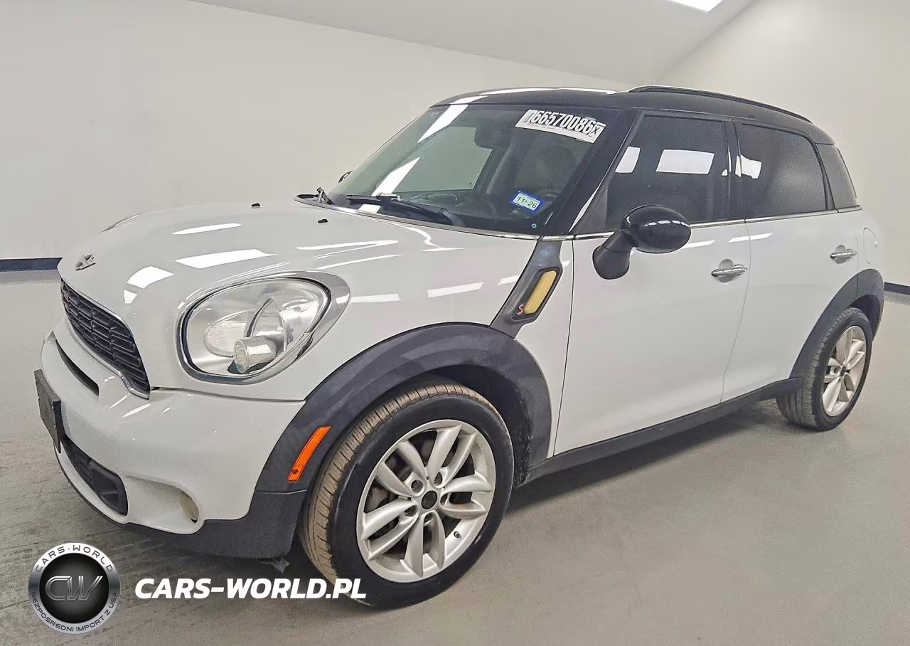 2012 Mini Cooper S Countryman VIN:WMWZC3C58CWP20328 - 1
