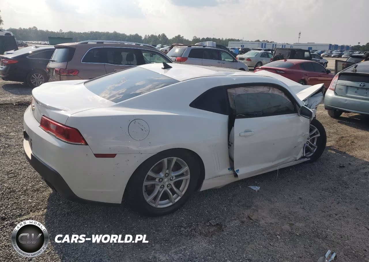 2014 Chevrolet Camaro Lt VIN:2G1FB1E34E9195345 - 3