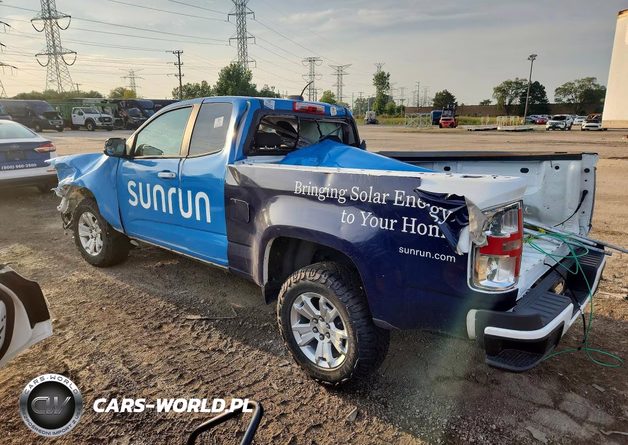2022 Chevrolet Colorado 4Wd Long Box Lt VIN:1GCHTCEA7N1303033 - 2