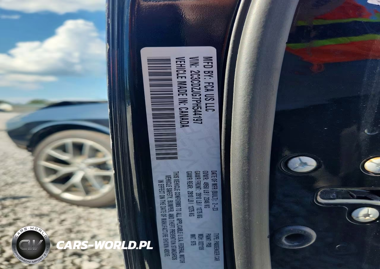 2023 Dodge Challenger Gt VIN:2C3CDZJG7PH544197 - 13