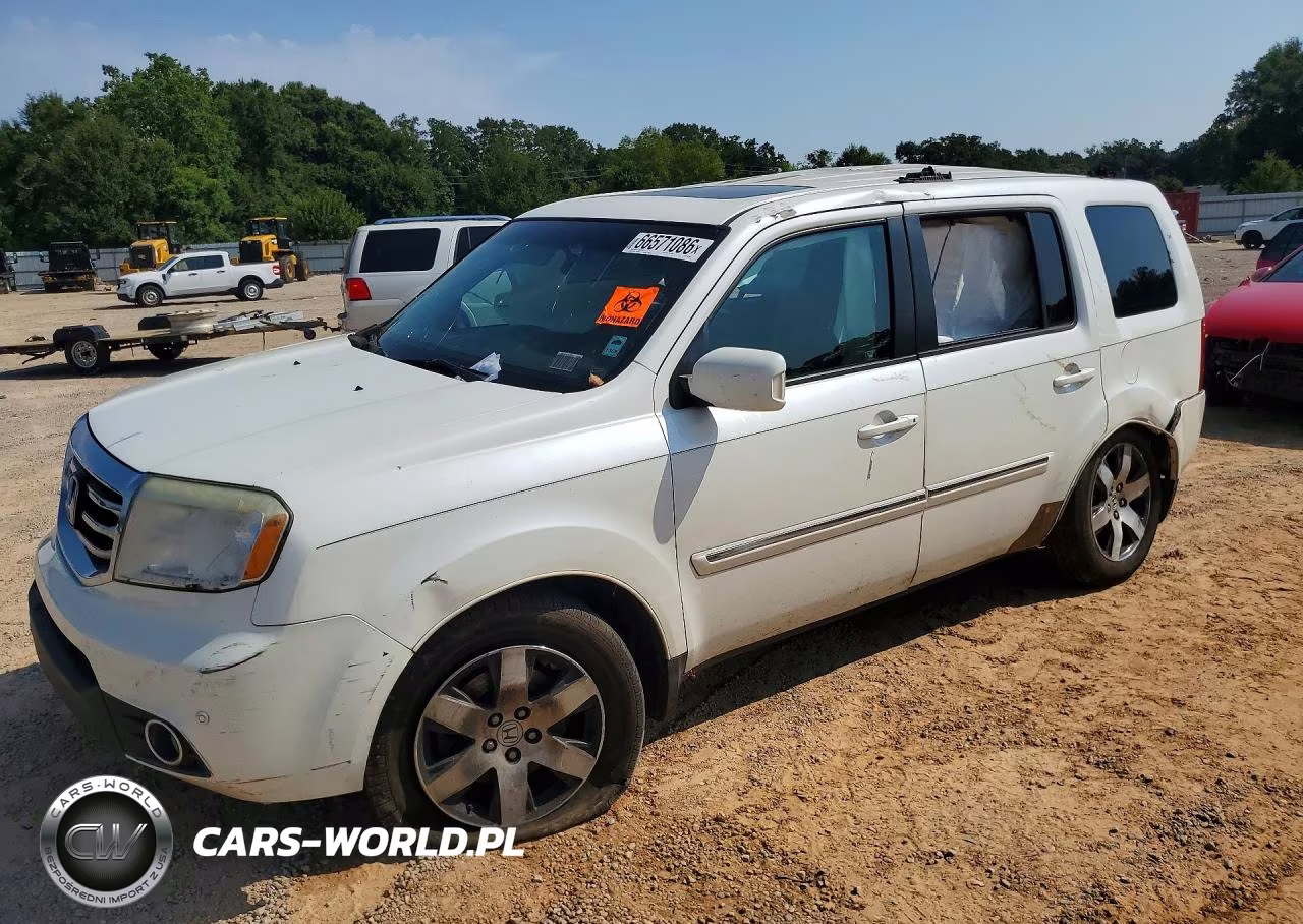 2012 Honda Pilot Touring – zdjęcie 1 z 12