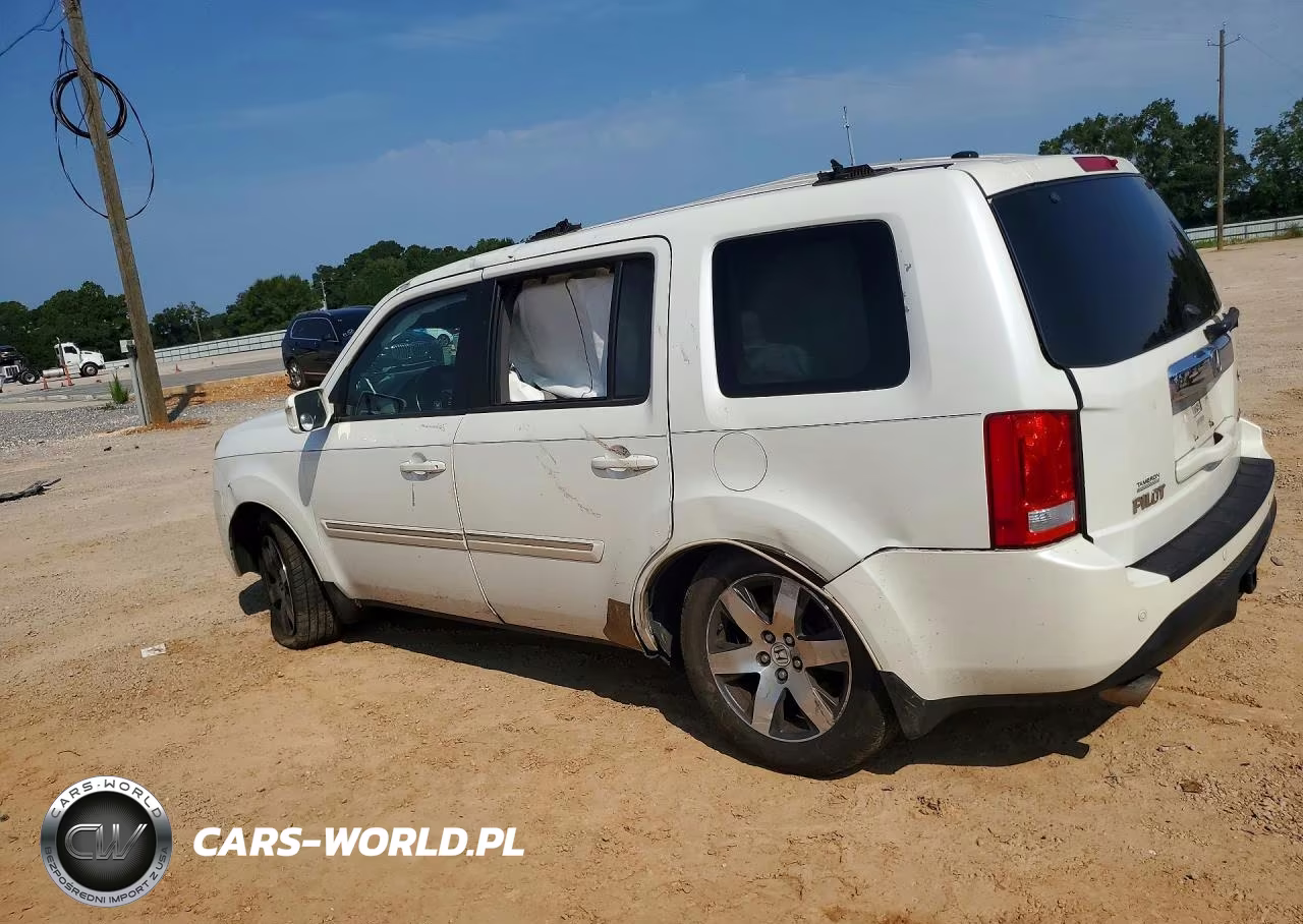 2012 Honda Pilot Touring VIN:5FNYF3H92CB027096 - 2