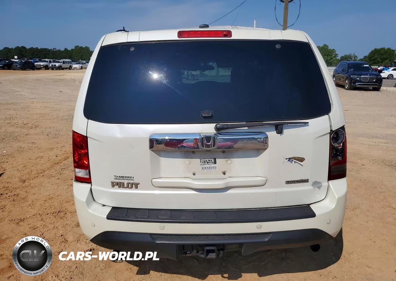 2012 Honda Pilot Touring VIN:5FNYF3H92CB027096 - 6