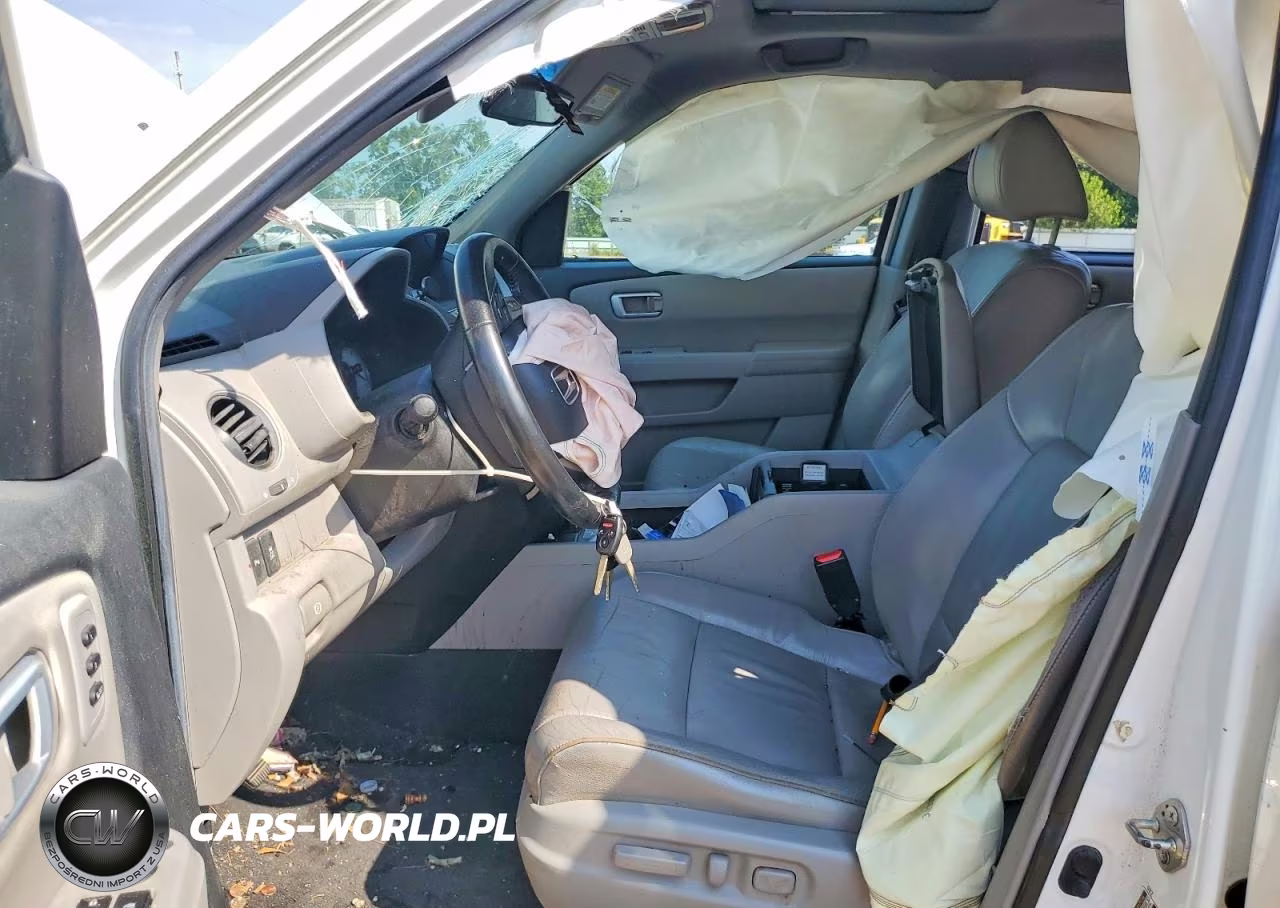 2012 Honda Pilot Touring VIN:5FNYF3H92CB027096 - 7