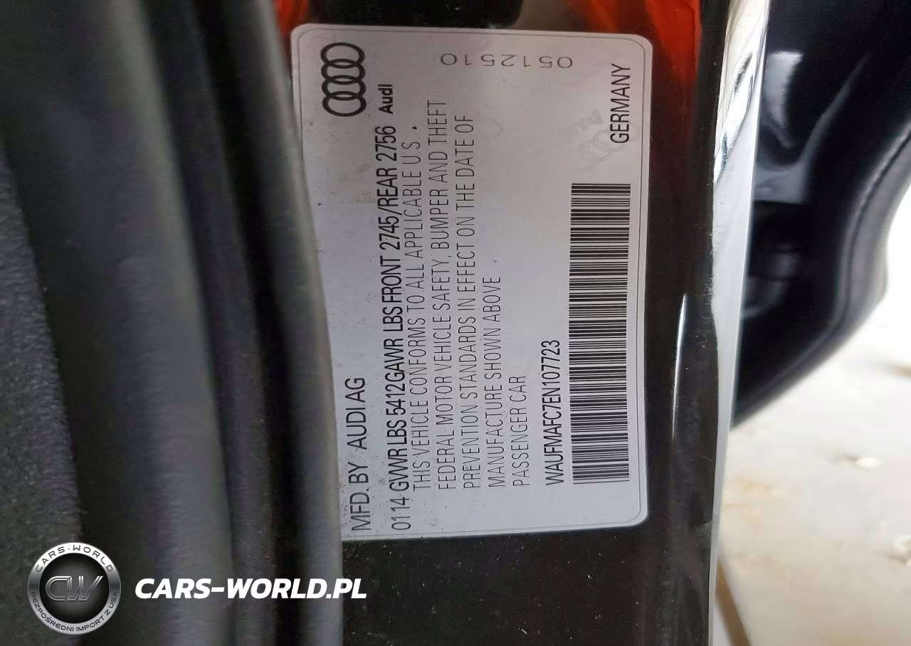 2014 Audi A6 Premium Plus VIN:WAUFMAFC7EN107723 - 13