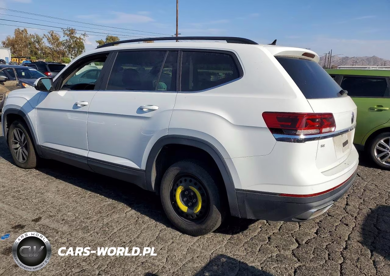 2021 Volkswagen Atlas Se VIN:1V2DP2CA8MC559229 - 2