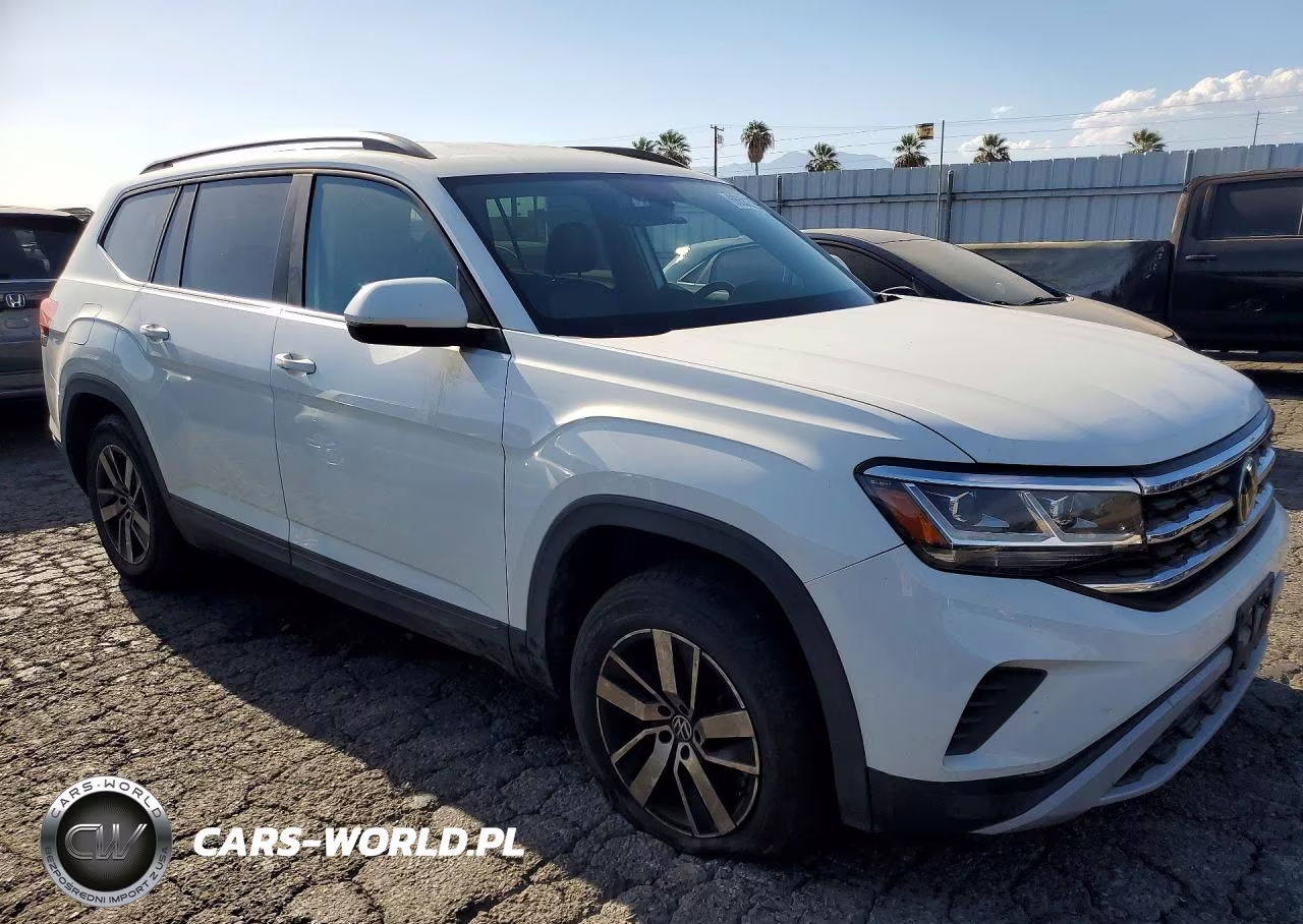 2021 Volkswagen Atlas Se VIN:1V2DP2CA8MC559229 - 4