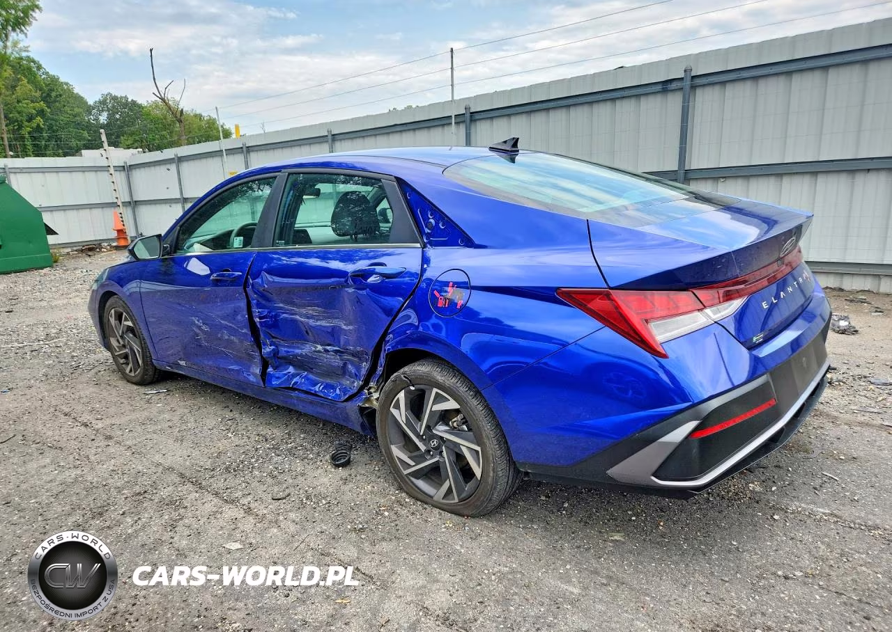 2024 Hyundai Elantra Sel VIN:KMHLS4DG7RU752348 - 2