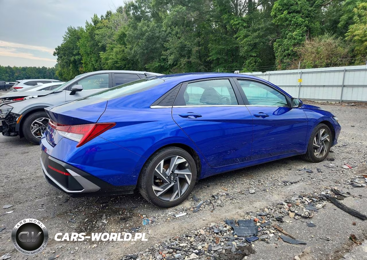 2024 Hyundai Elantra Sel VIN:KMHLS4DG7RU752348 - 3