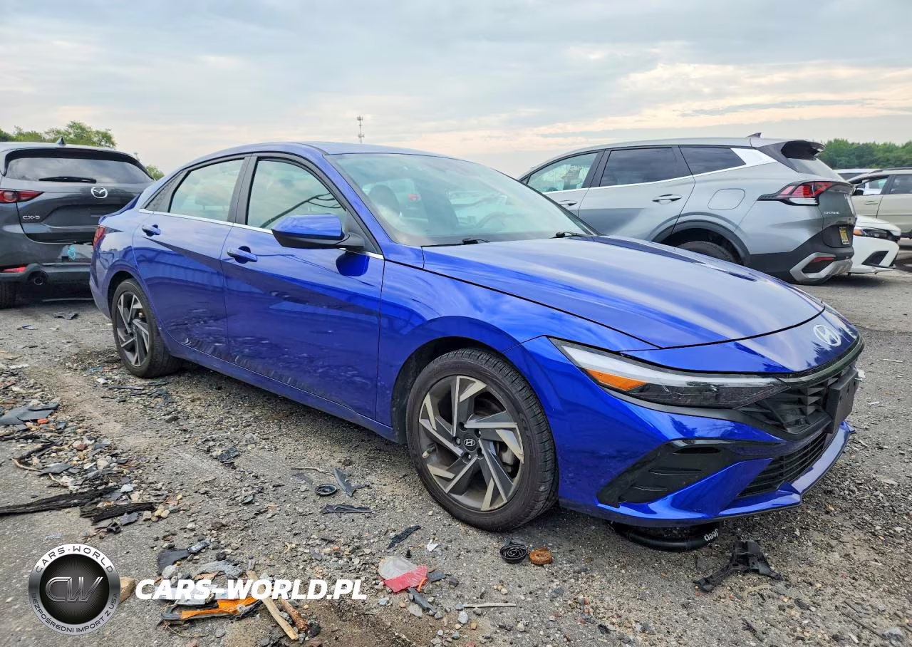 2024 Hyundai Elantra Sel VIN:KMHLS4DG7RU752348 - 4