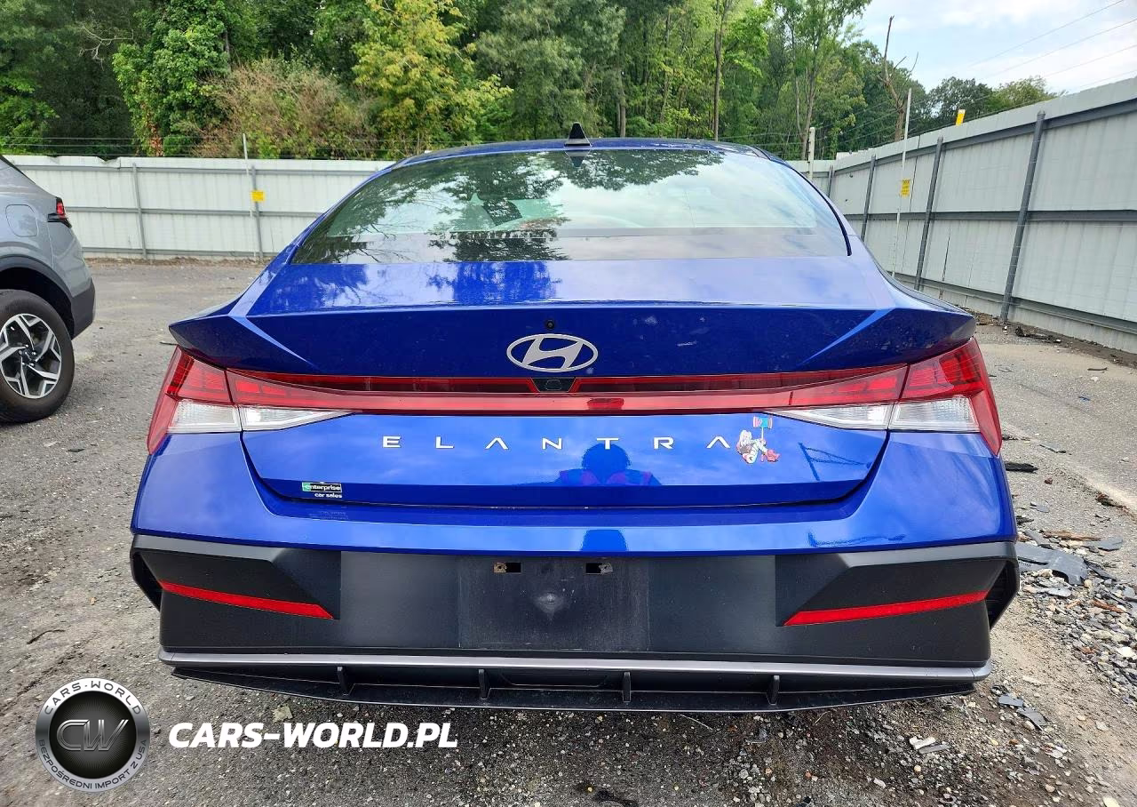 2024 Hyundai Elantra Sel VIN:KMHLS4DG7RU752348 - 6