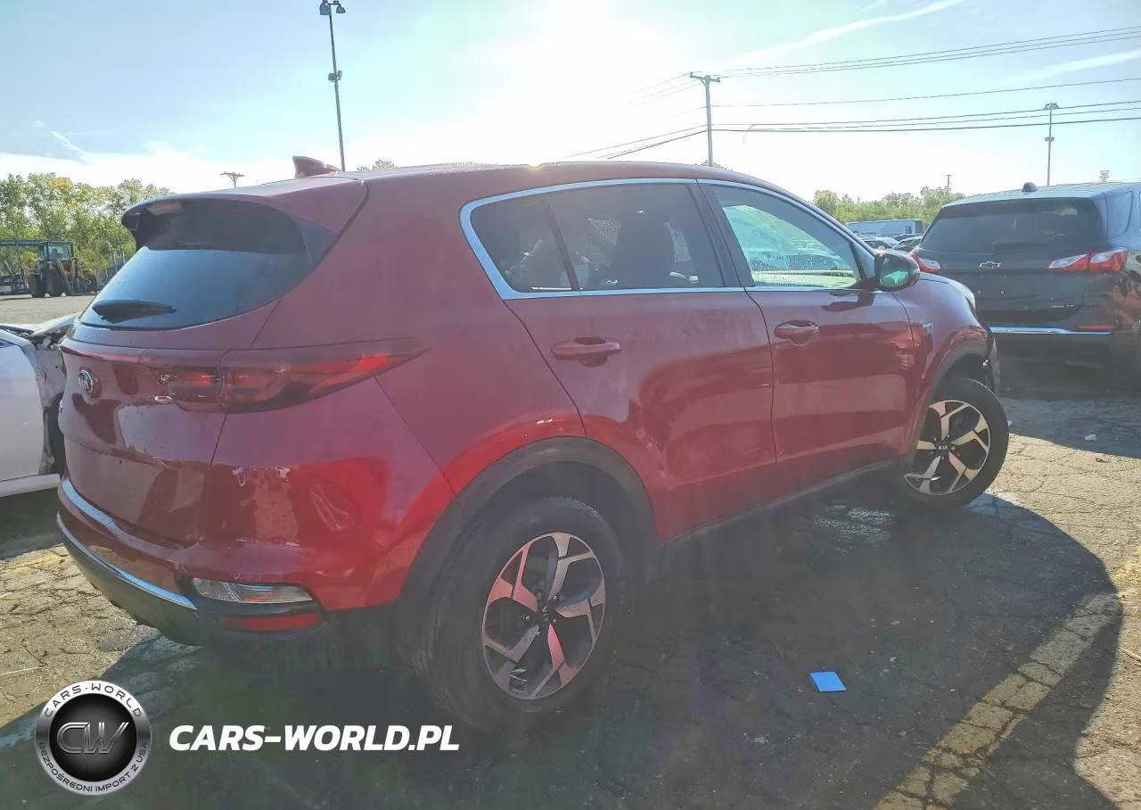 2021 Kia Sportage Lx VIN:KNDPMCAC8M7861260 - 3