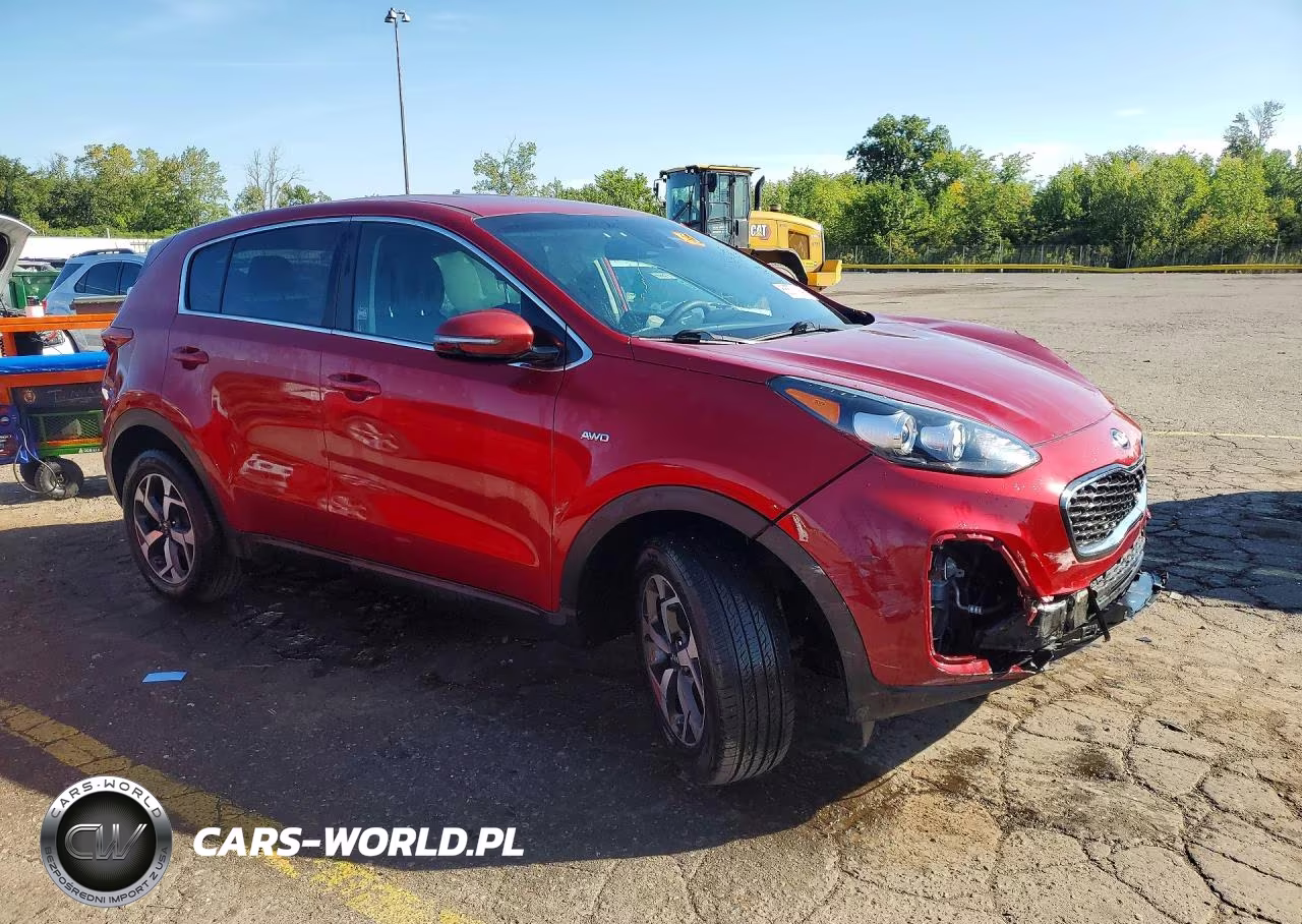 2021 Kia Sportage Lx VIN:KNDPMCAC8M7861260 - 4