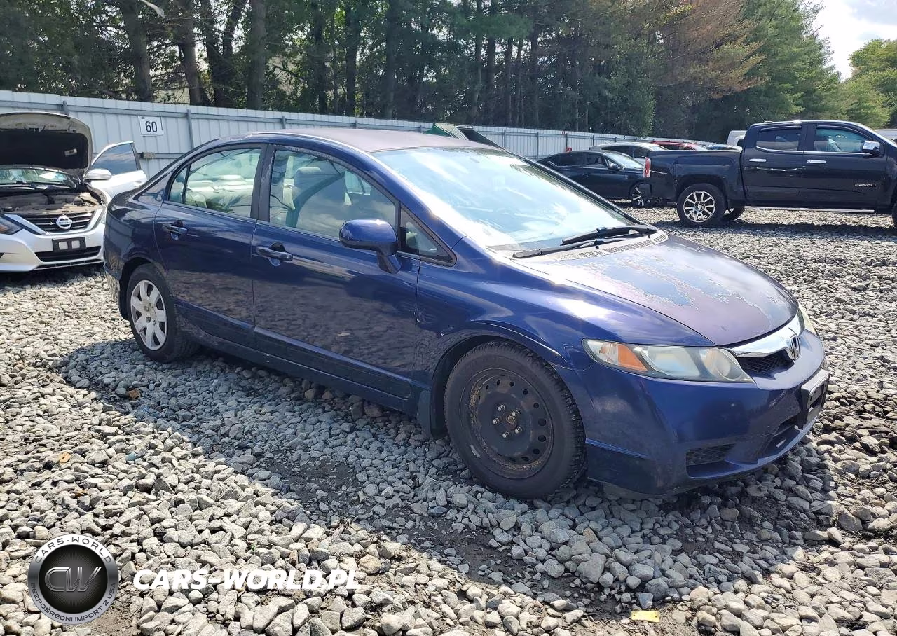 2009 Honda Civic Lx VIN:2HGFA16509H501173 - 4