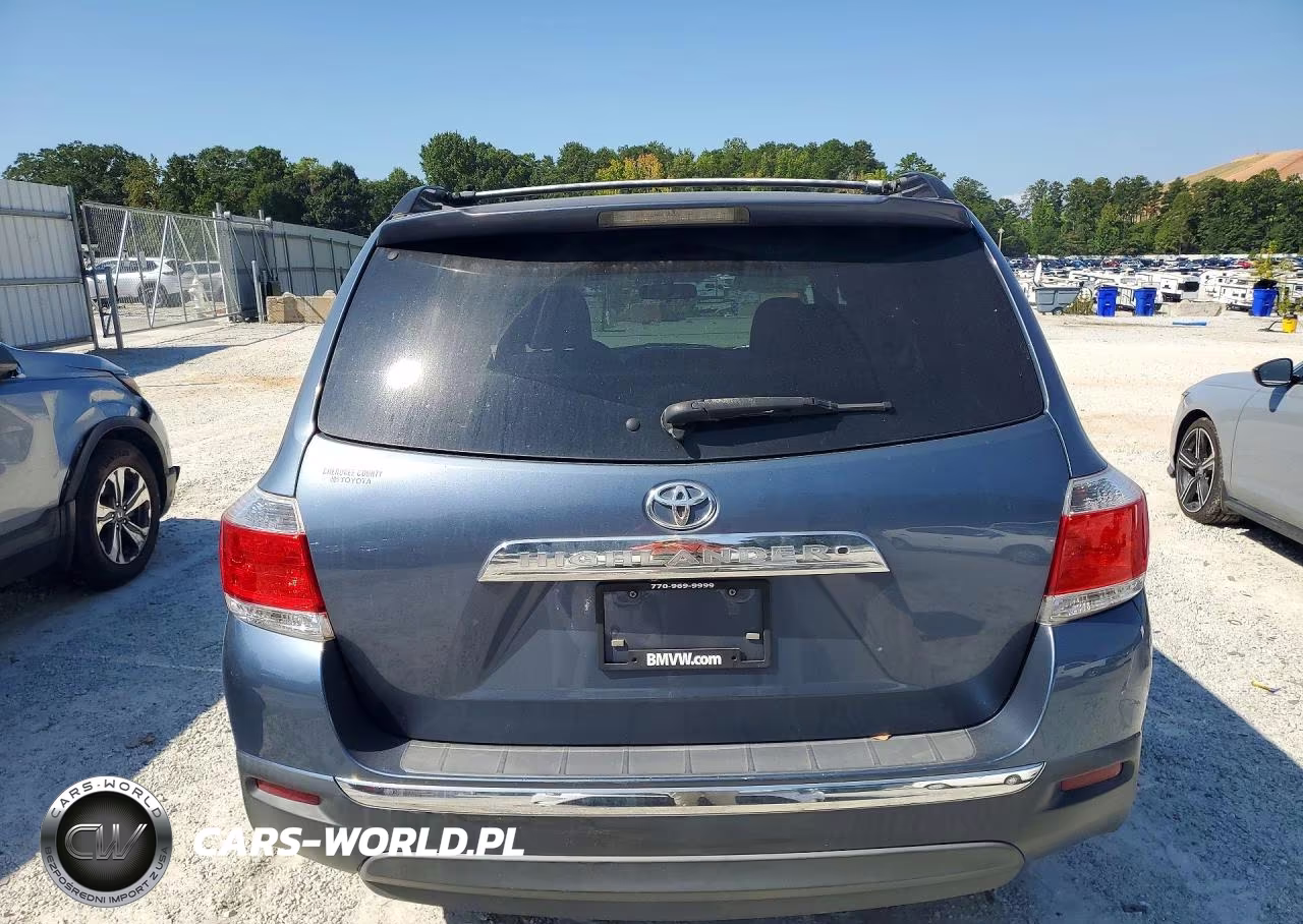 2013 Toyota Highlander Plus VIN:5TDZK3EH6DS099511 - 6