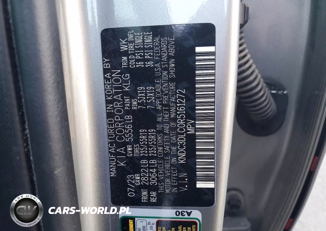 2024 Kia Ev6 Wind VIN:KNDC3DLC0R5161272 - 13