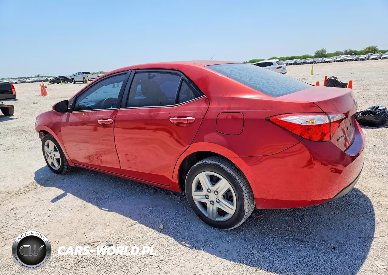 2015 Toyota Corolla Le VIN:5YFBURHE1FP342587 - 2