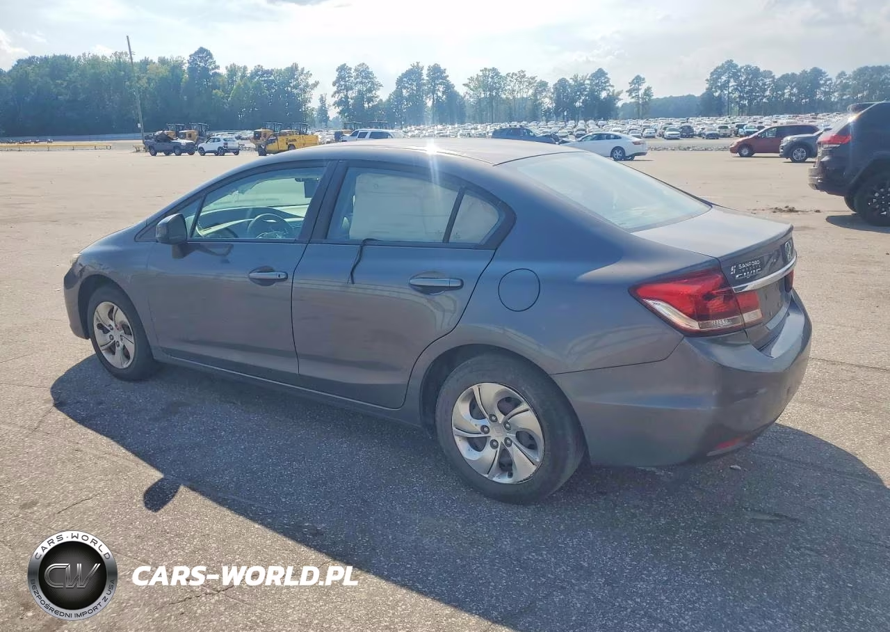 2013 Honda Civic Lx VIN:2HGFB2F53DH599823 - 2