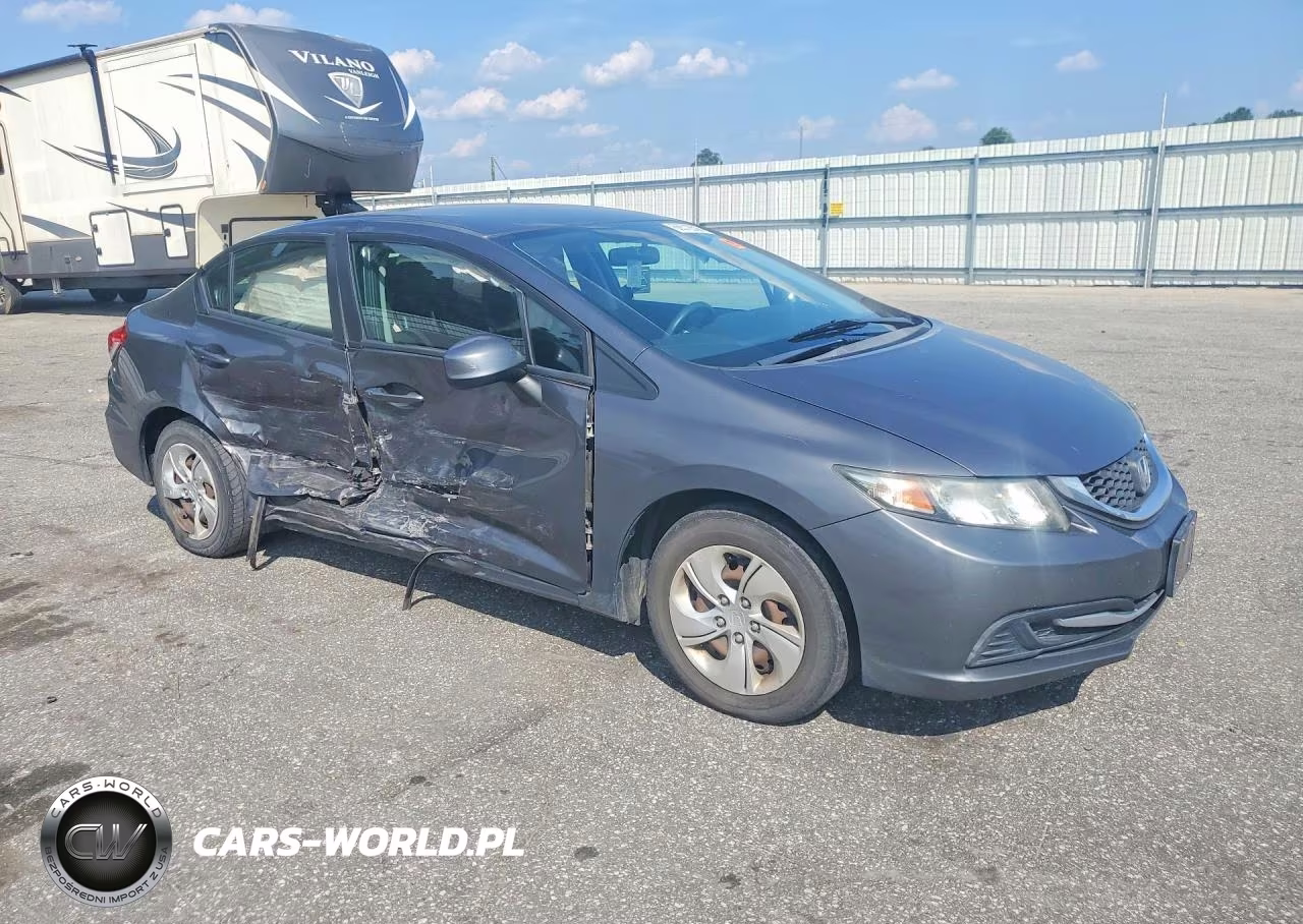 2013 Honda Civic Lx VIN:2HGFB2F53DH599823 - 4