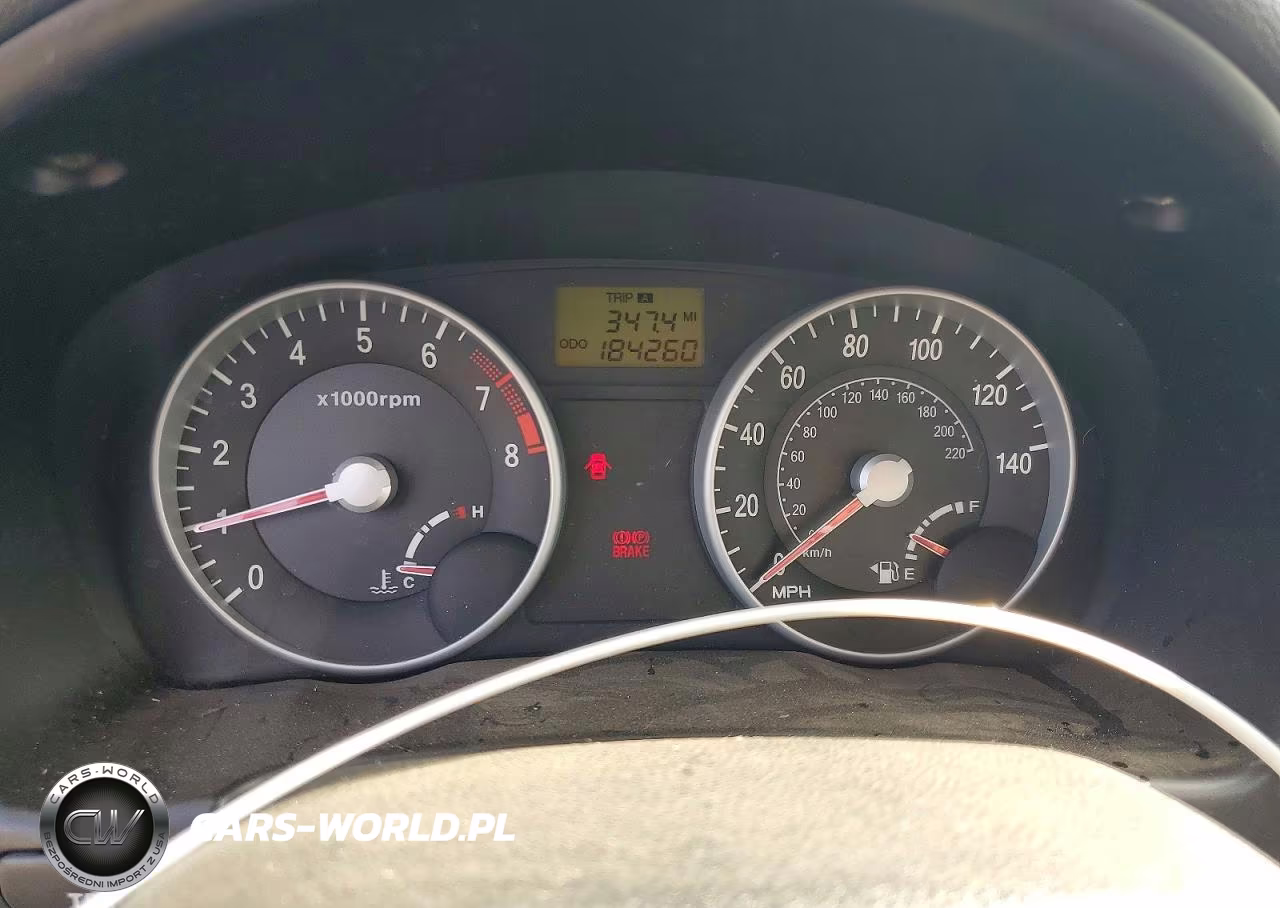 2007 Hyundai Accent Gls VIN:KMHCN46C97U141851 - 9