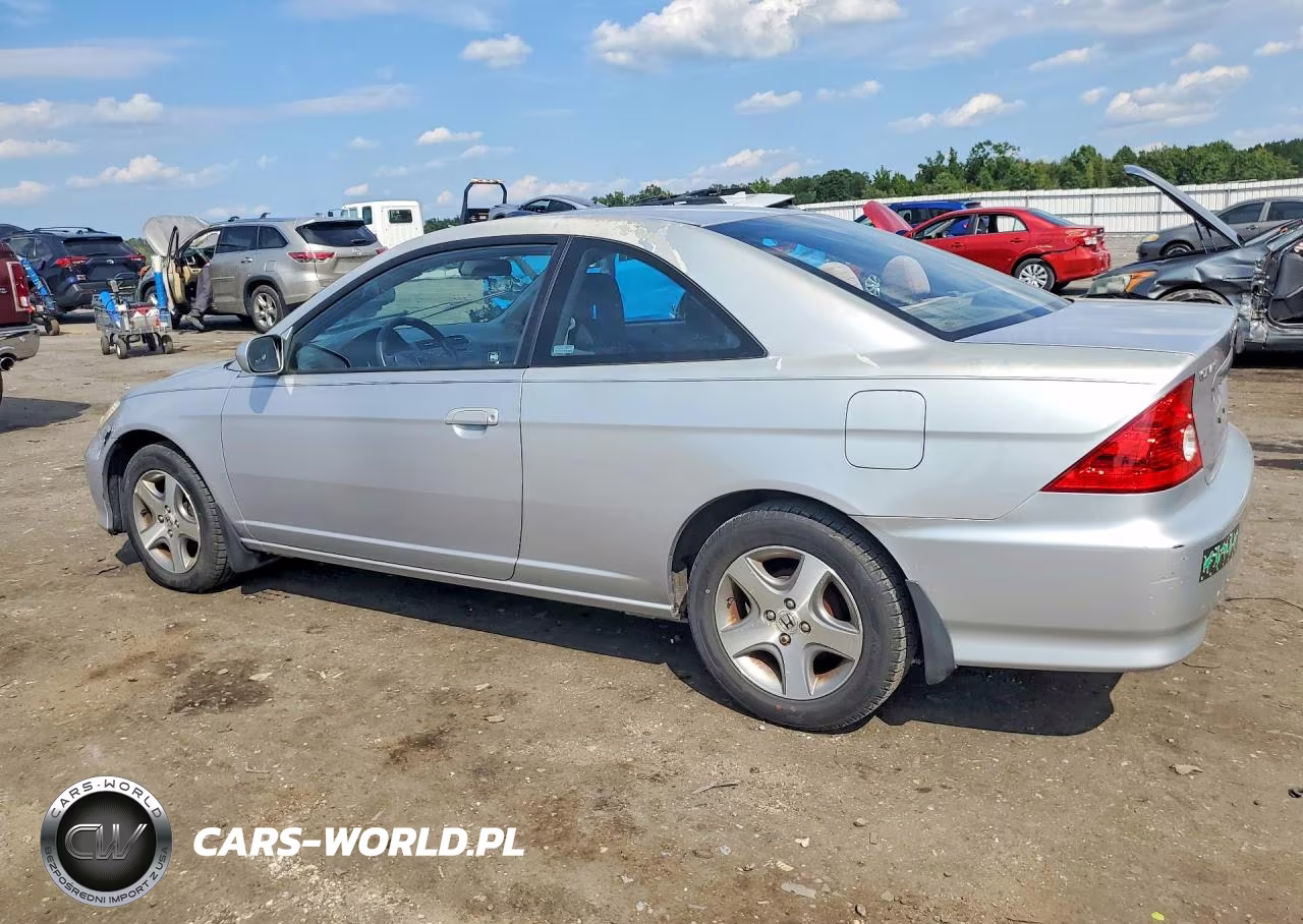 2004 Honda Civic Ex VIN:1HGEM22984L053018 - 2