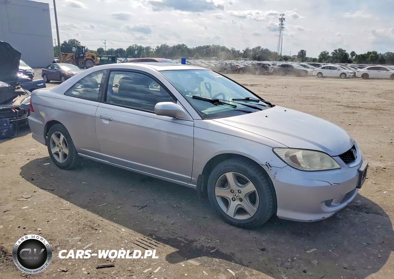 2004 Honda Civic Ex VIN:1HGEM22984L053018 - 4