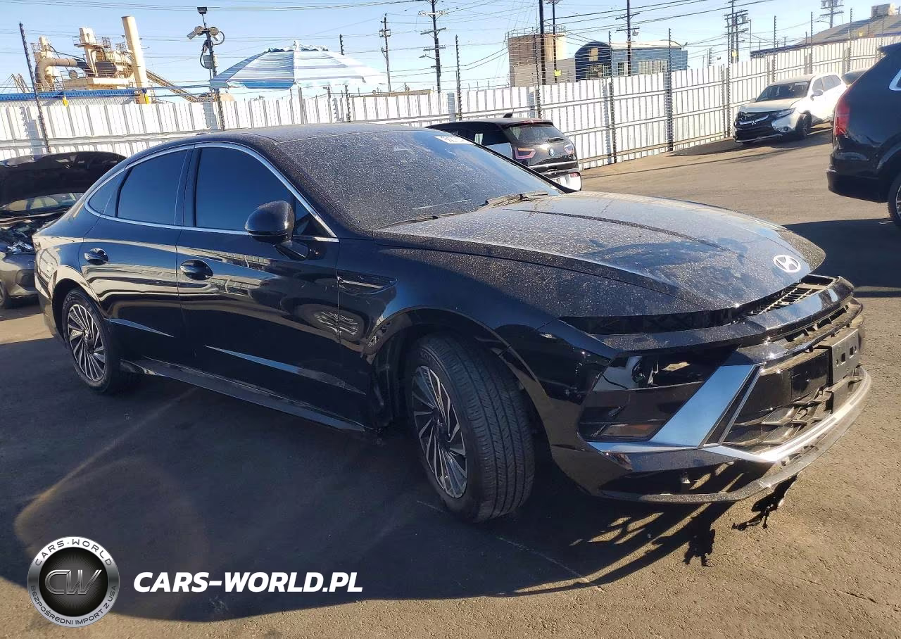 2025 Hyundai Sonata Hybrid Sel VIN:KMHL34JJ1SA120739 - 4