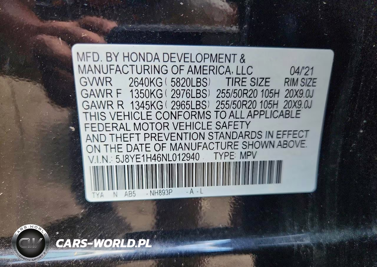 2022 Acura Mdx Technology VIN:5J8YE1H46NL012940 - 12