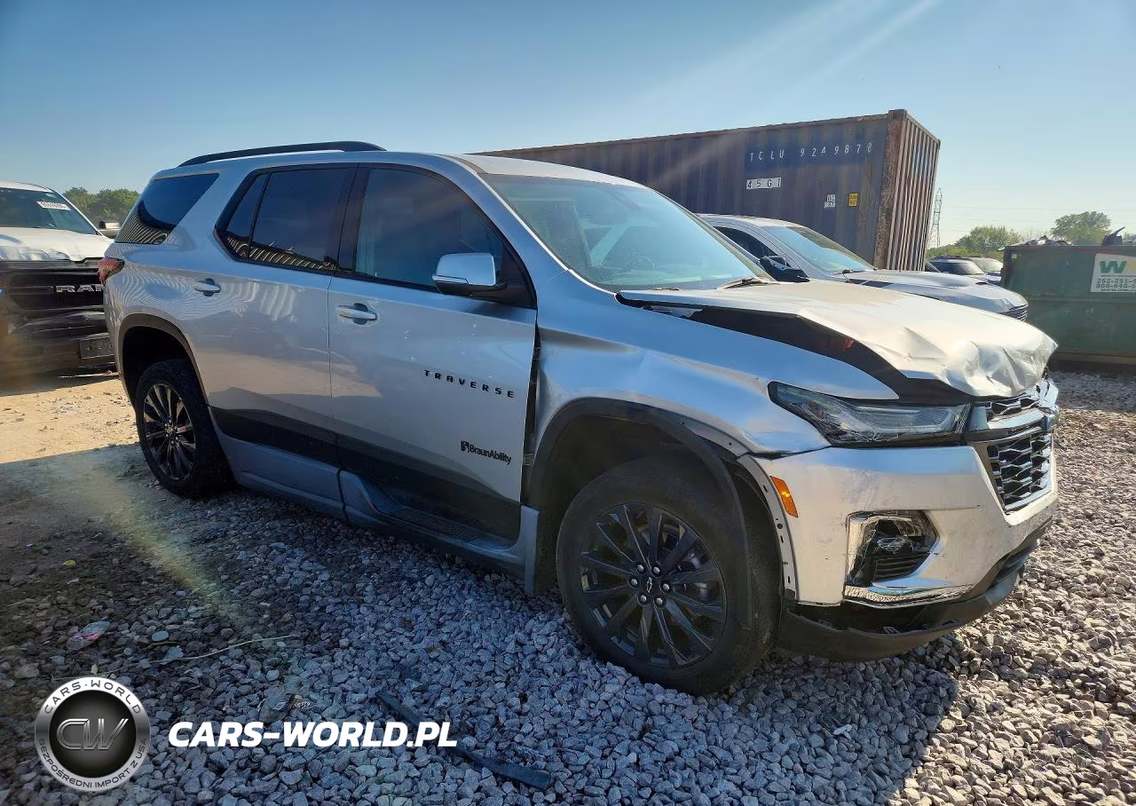 2022 Chevrolet Traverse Rs VIN:1GNERJKWXNJ107567 - 4
