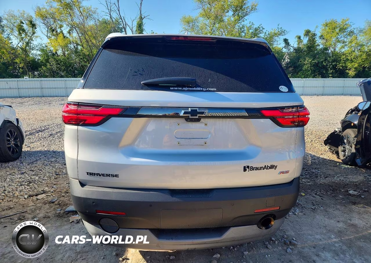 2022 Chevrolet Traverse Rs VIN:1GNERJKWXNJ107567 - 6
