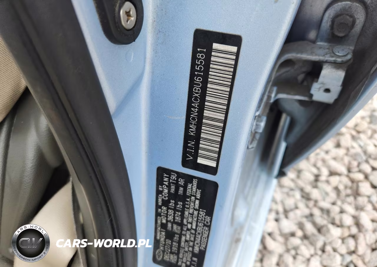 2011 Hyundai Accent Gls VIN:KMHCN4ACXBU615581 - 12