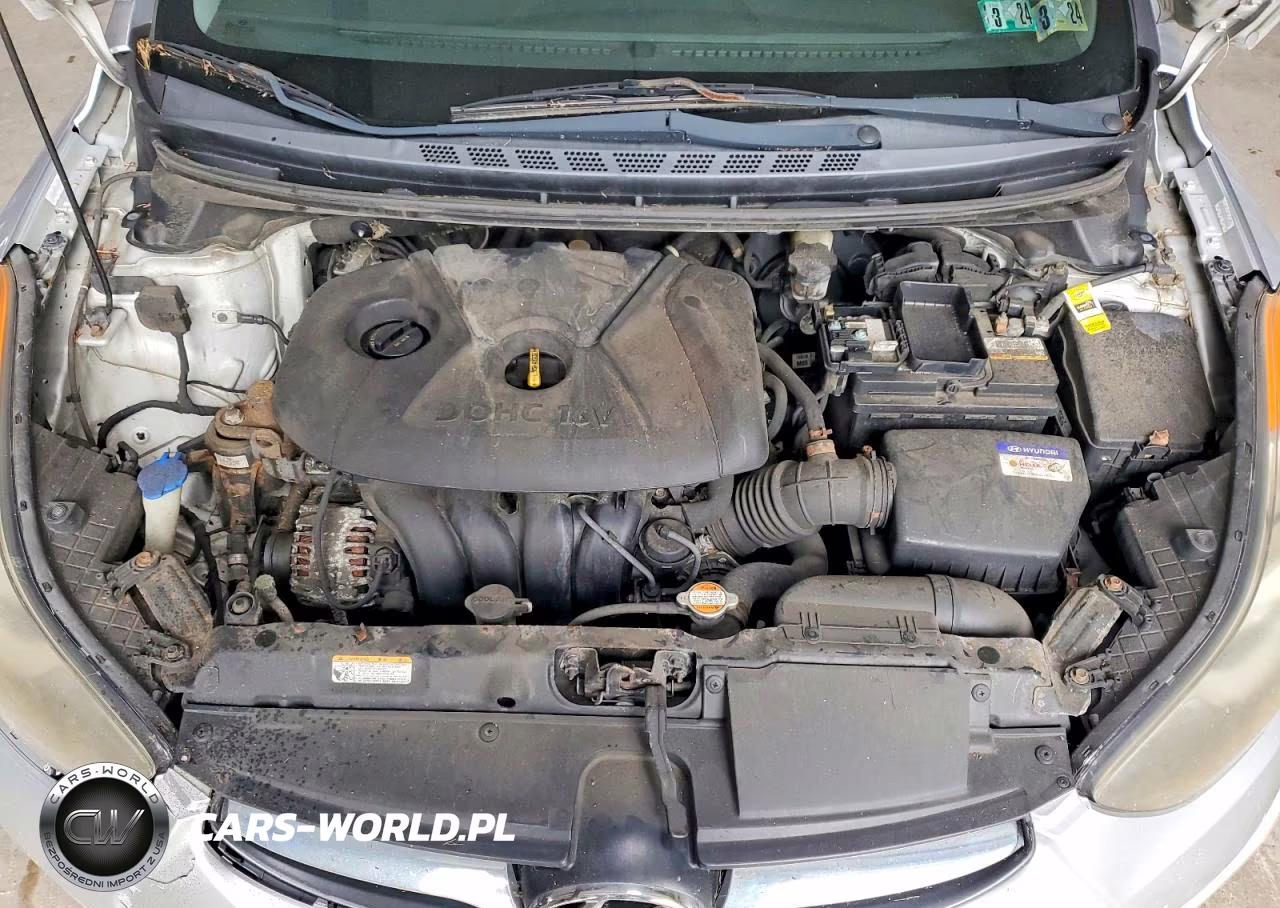 2012 Hyundai Elantra Gls VIN:KMHDH4AE3CU187092 - 11