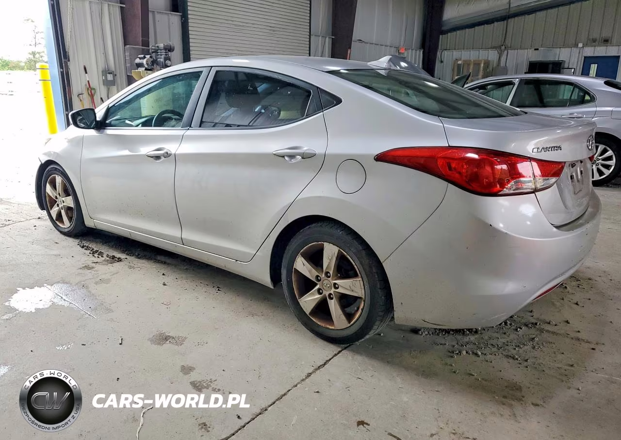 2012 Hyundai Elantra Gls VIN:KMHDH4AE3CU187092 - 2