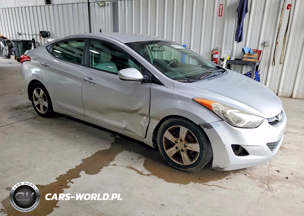 2012 Hyundai Elantra Gls VIN:KMHDH4AE3CU187092 - 4