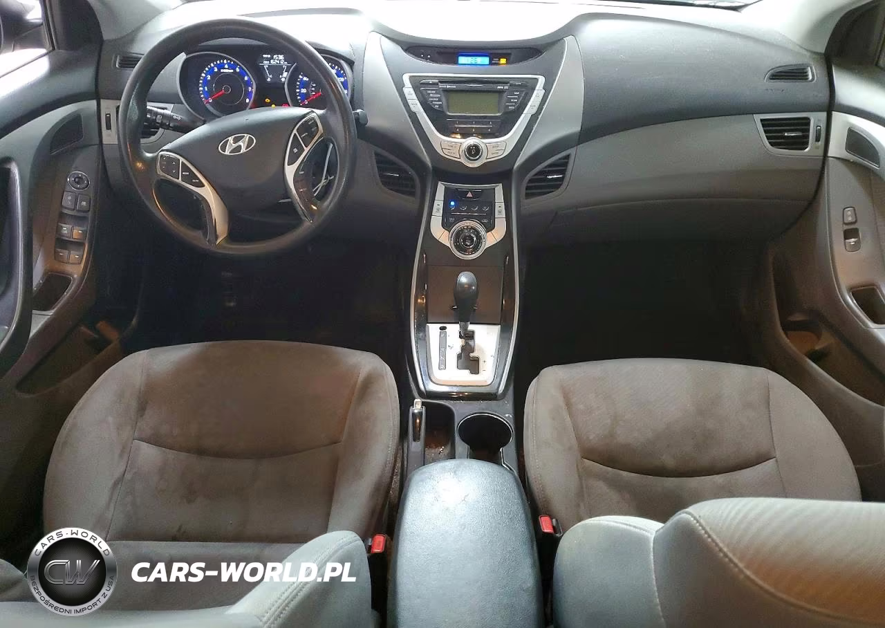 2012 Hyundai Elantra Gls VIN:KMHDH4AE3CU187092 - 8