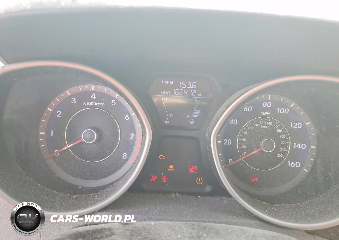 2012 Hyundai Elantra Gls VIN:KMHDH4AE3CU187092 - 9