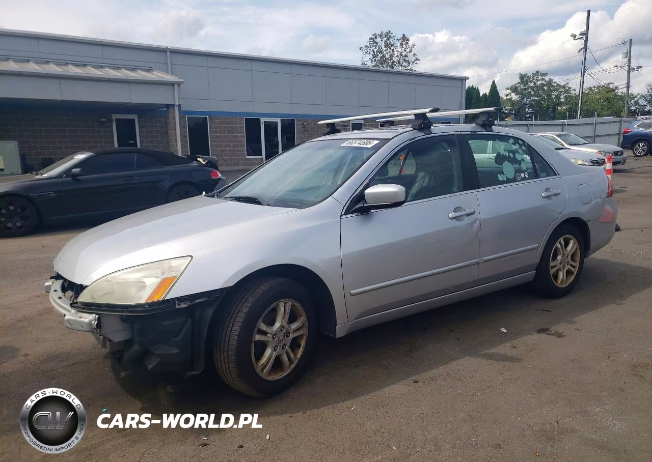 2007 Honda Accord Ex VIN:1HGCM56867A222110 - 1