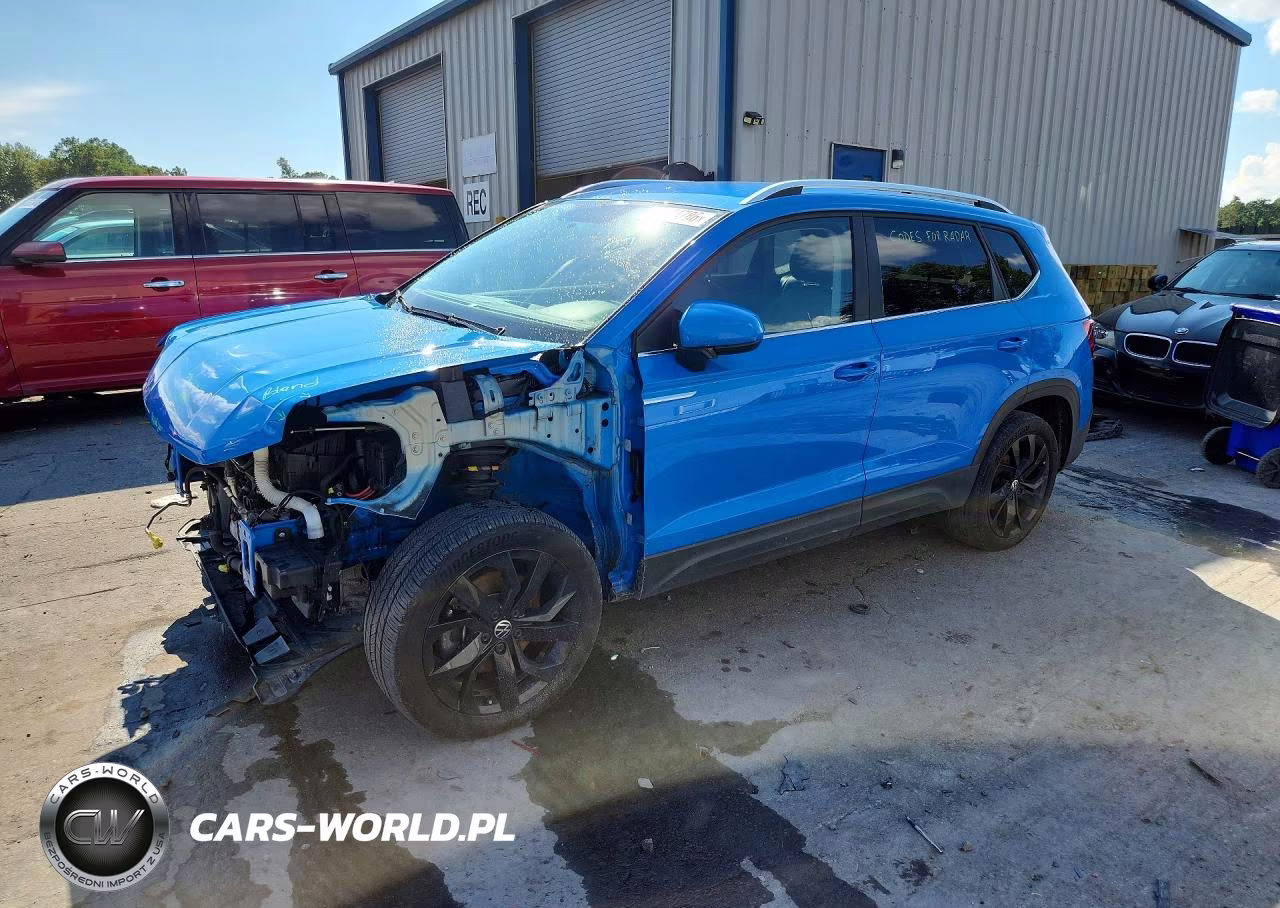 2022 Volkswagen Taos Se VIN:3VVWX7B29NM064220 - 1