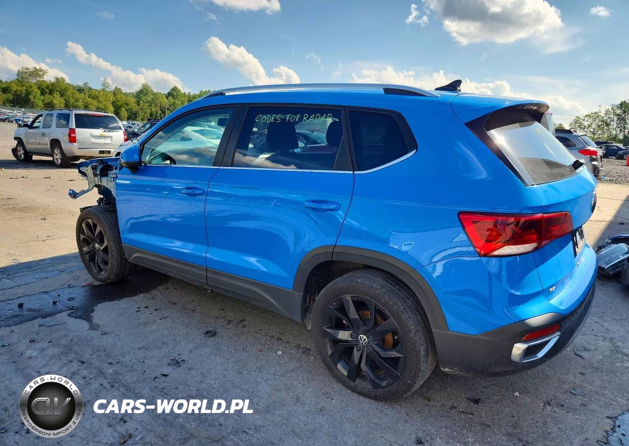 2022 Volkswagen Taos Se VIN:3VVWX7B29NM064220 - 2