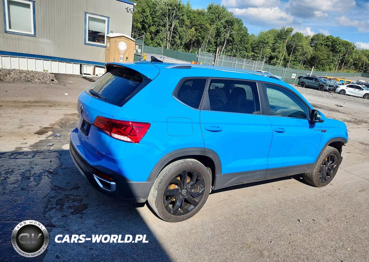 2022 Volkswagen Taos Se VIN:3VVWX7B29NM064220 - 3