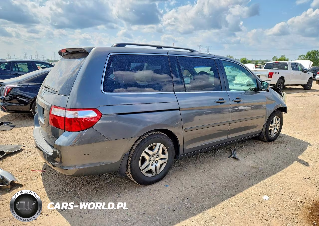 2007 Honda Odyssey Ex VIN:5FNRL38437B415851 - 3
