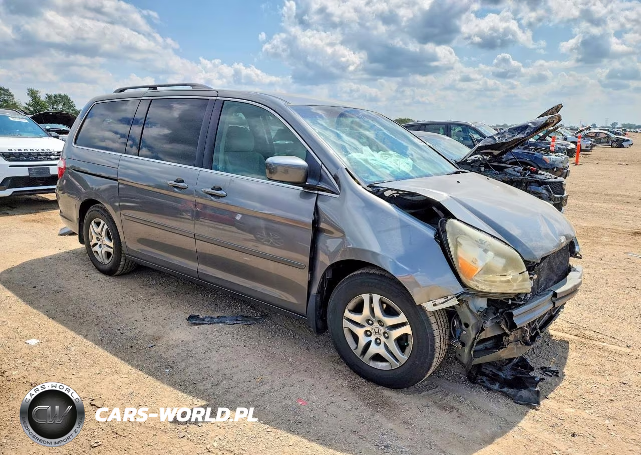 2007 Honda Odyssey Ex VIN:5FNRL38437B415851 - 4