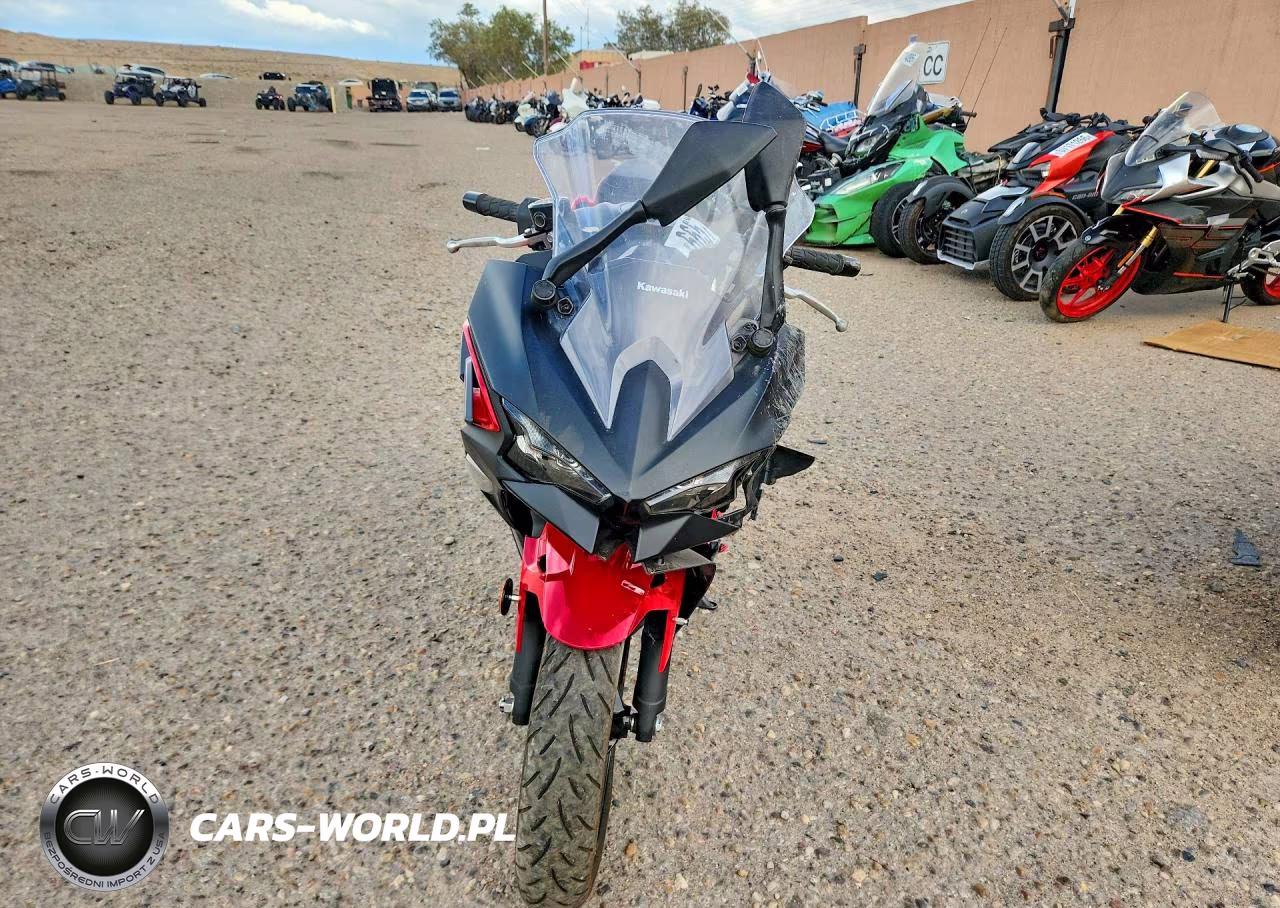 2025 Kawasaki Ex500 A VIN:ML5EXGJ17SDA72176 - 2