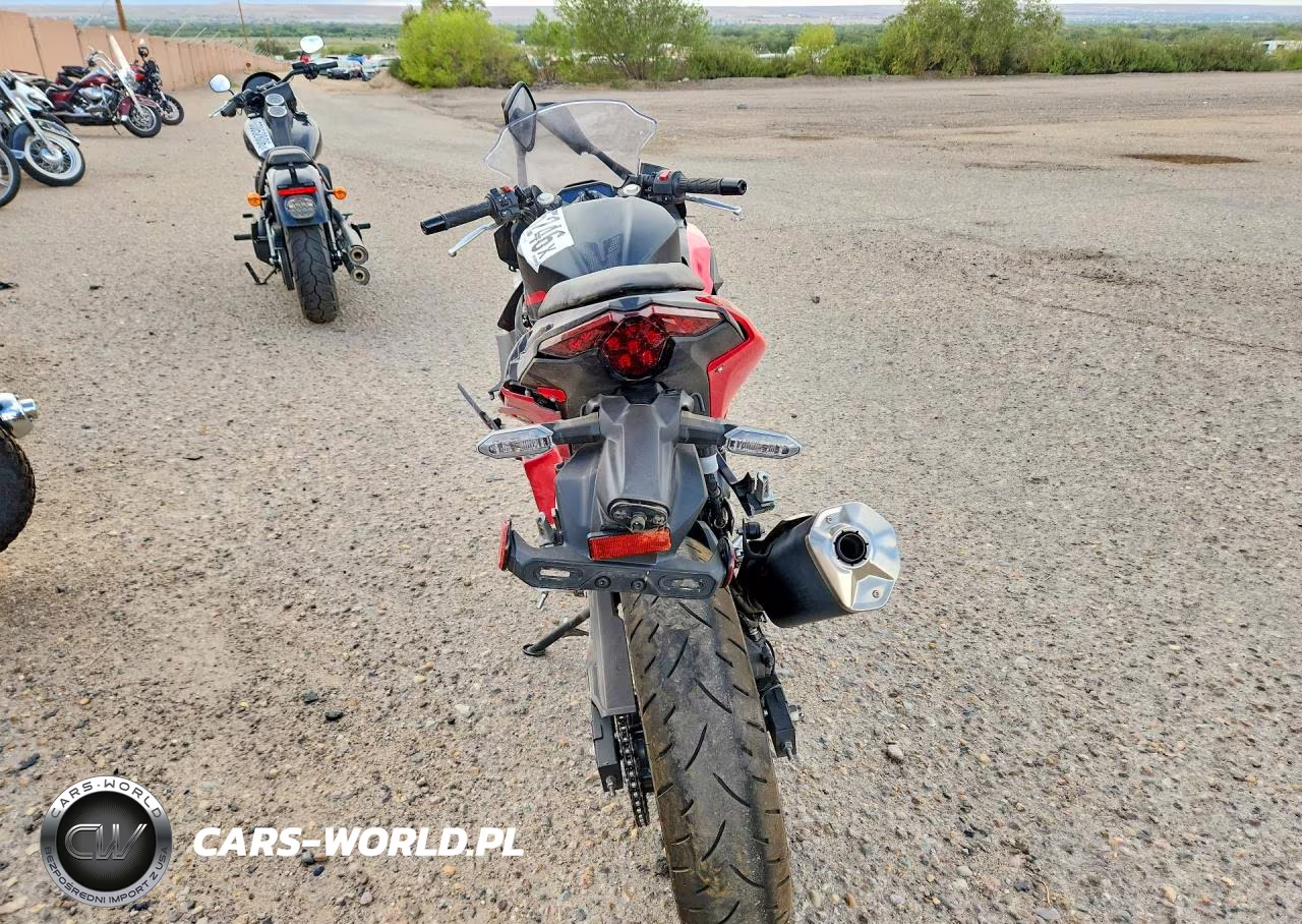 2025 Kawasaki Ex500 A VIN:ML5EXGJ17SDA72176 - 4
