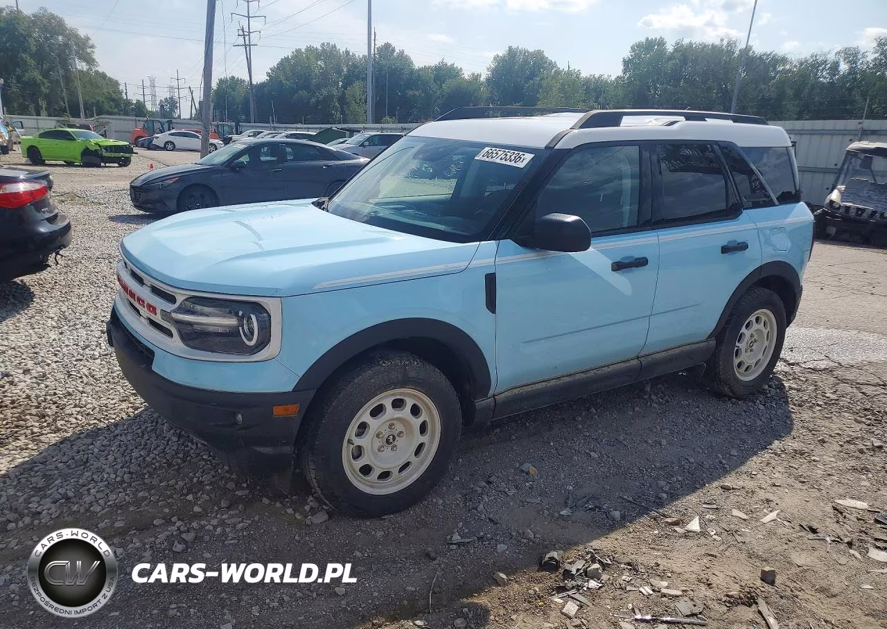 2024 Ford Bronco Sport Heritage VIN:3FMCR9G67RRE56037 - 1
