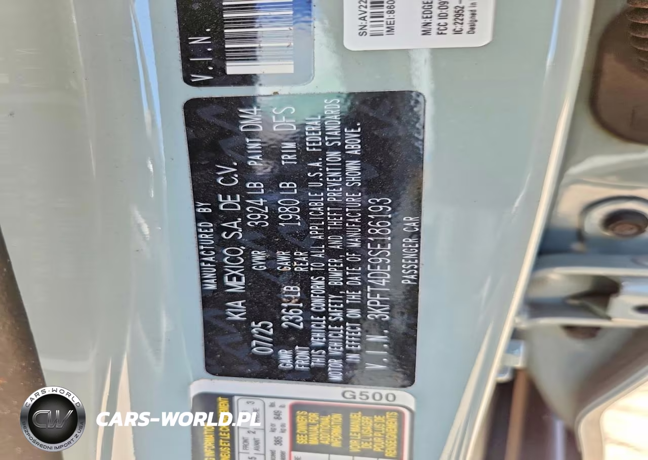 2025 Kia K4 Lxs VIN:3KPFT4DE9SE186193 - 12