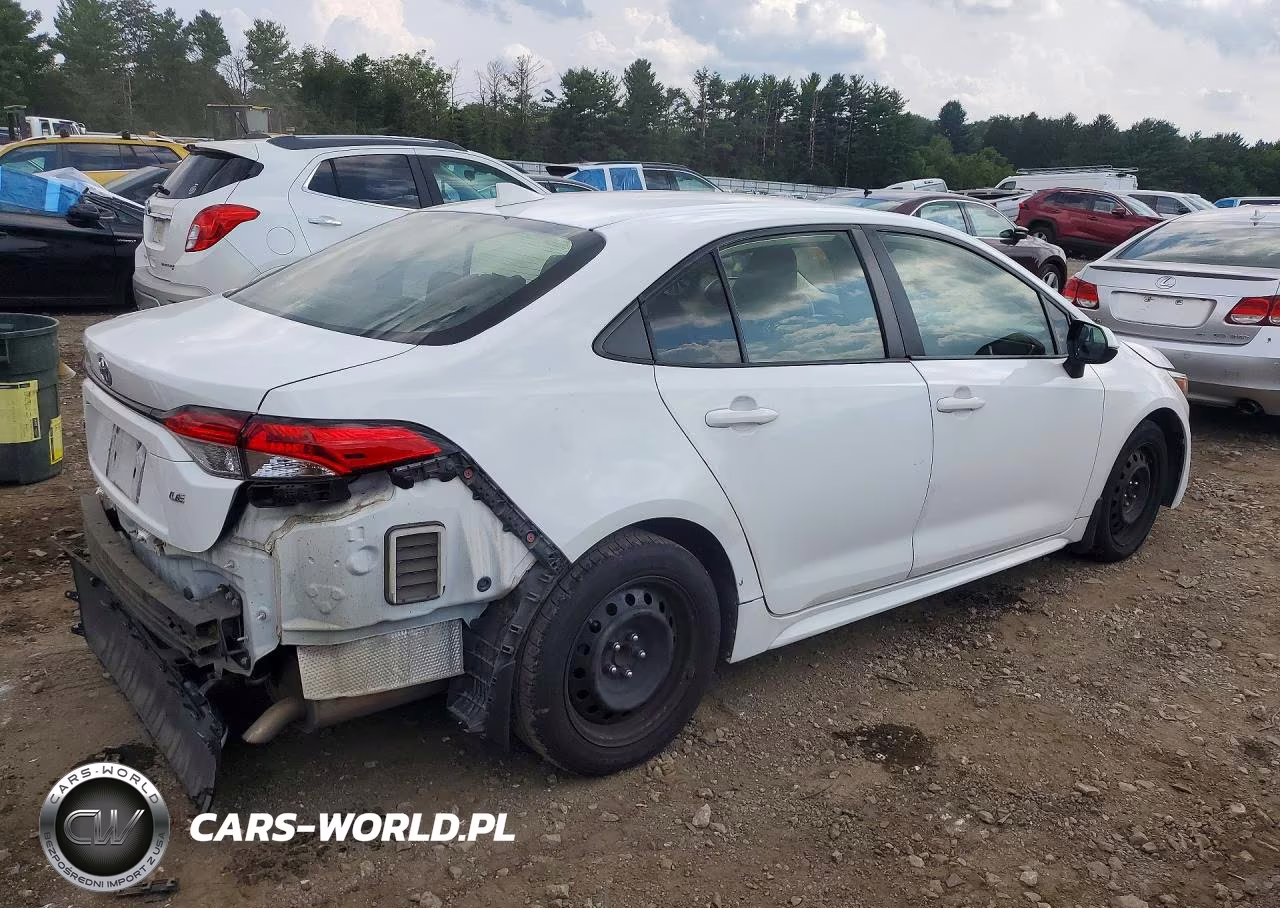 2020 Toyota Corolla Le VIN:JTDEPRAEXLJ026183 - 3