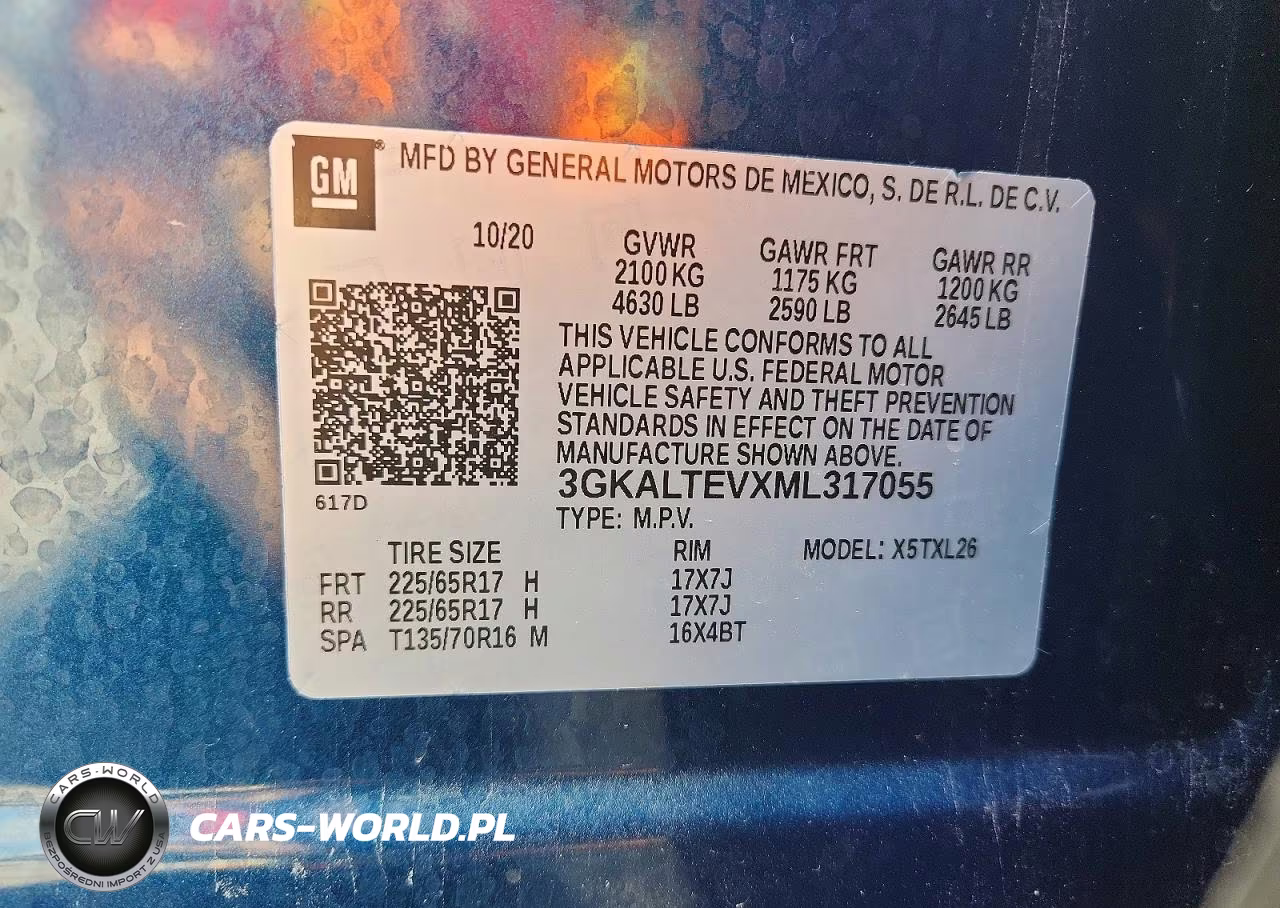2021 GMC Terrain Sle VIN:3GKALTEVXML317055 - 13