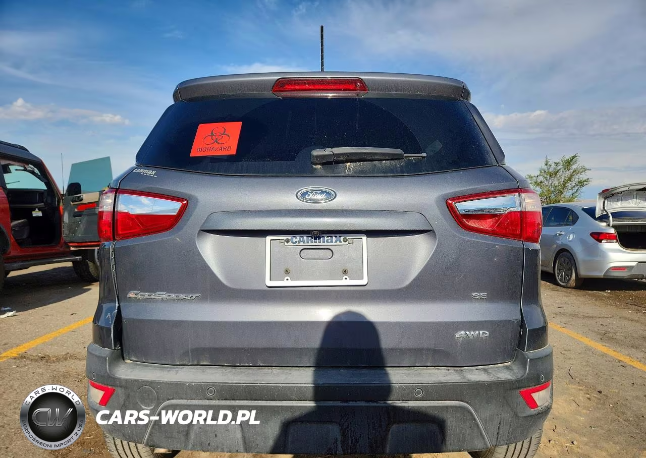 2020 Ford Ecosport Se VIN:MAJ6S3GL2LC333301 - 6